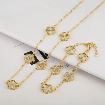 High Quality Diamond Micro Set Necklace/Bracelet