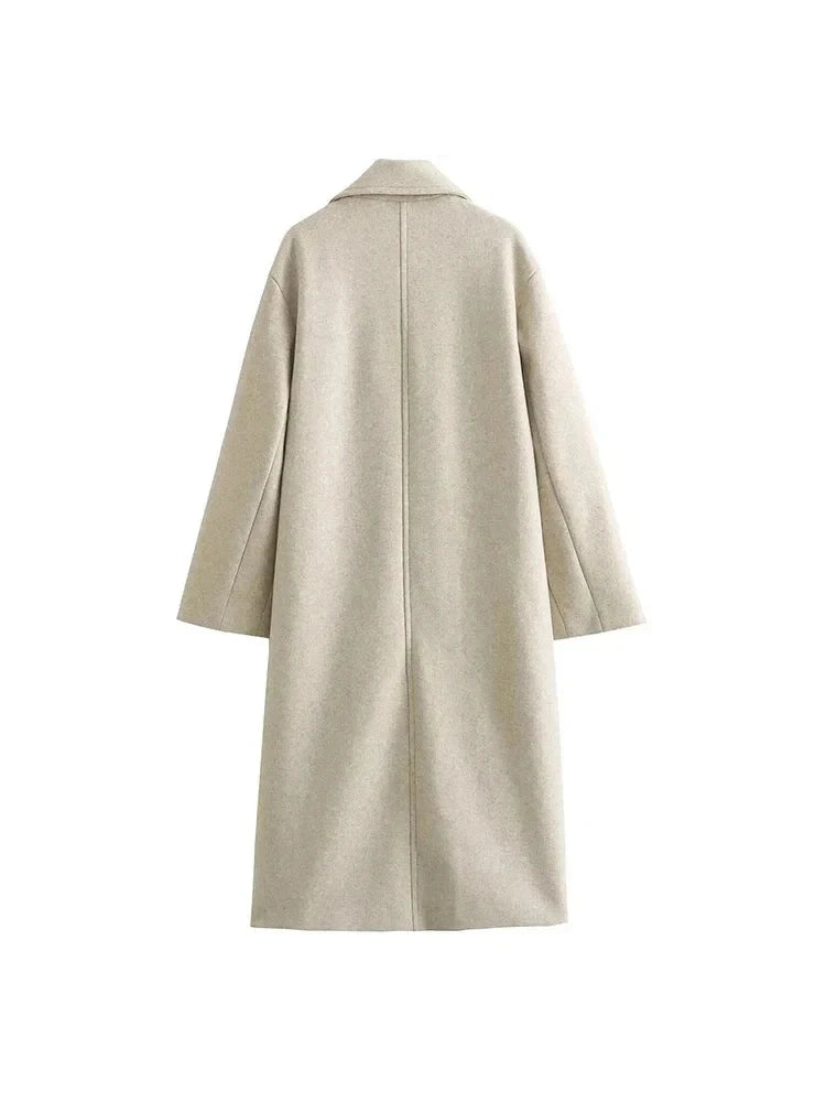 Soft Oversized Woolen Chic Outerwear