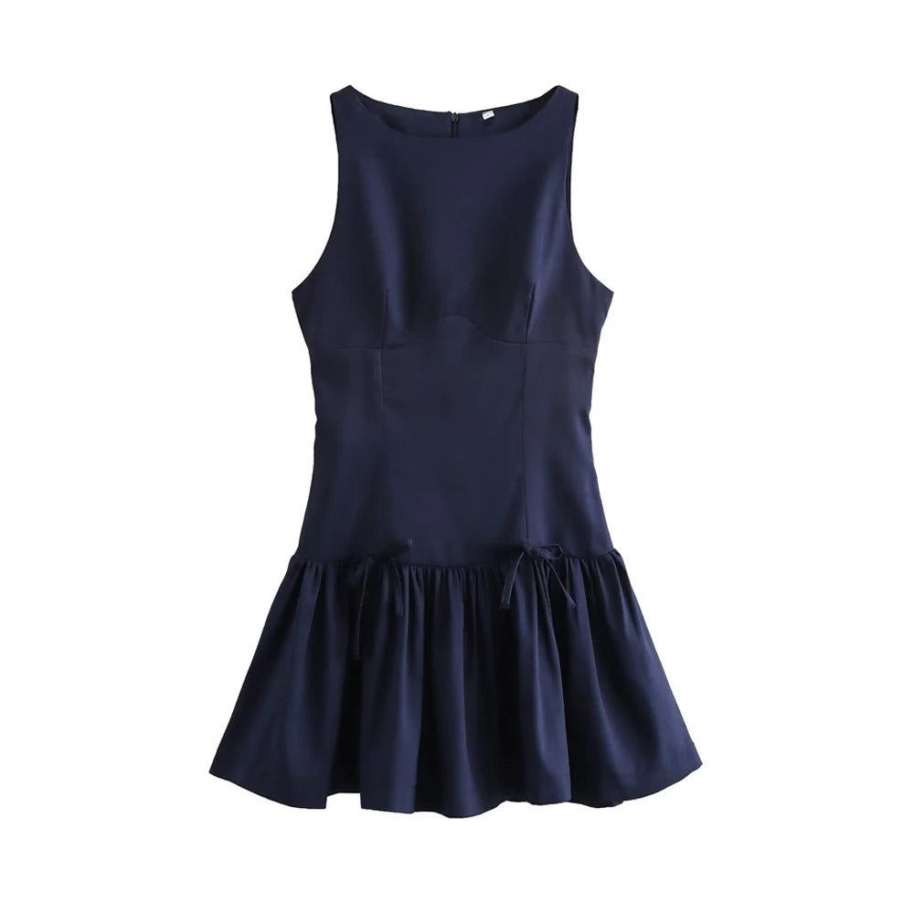 Women's Ruffled Mini Dress