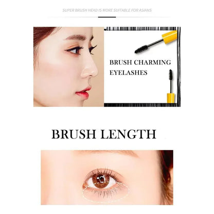 Long Lasting Waterproof Black Eye Mascara