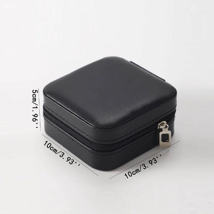 Portable Mini Jewelry Storage Box Travel Organizer