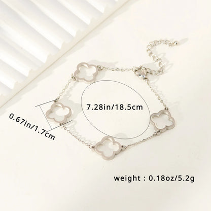 Trendy Stainless Steel 18K Gold Plated Bracelet