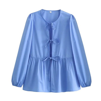 Vintage Women Puff Loose Sleeve
