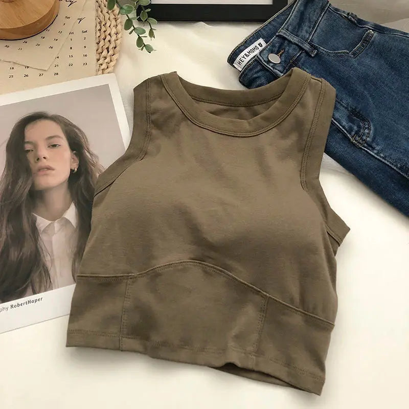 Sports Bra Slim Tube Top