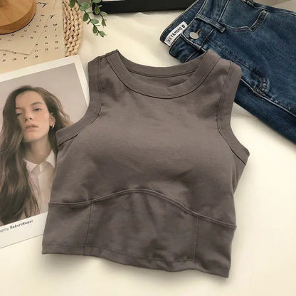 Sports Bra Slim Tube Top