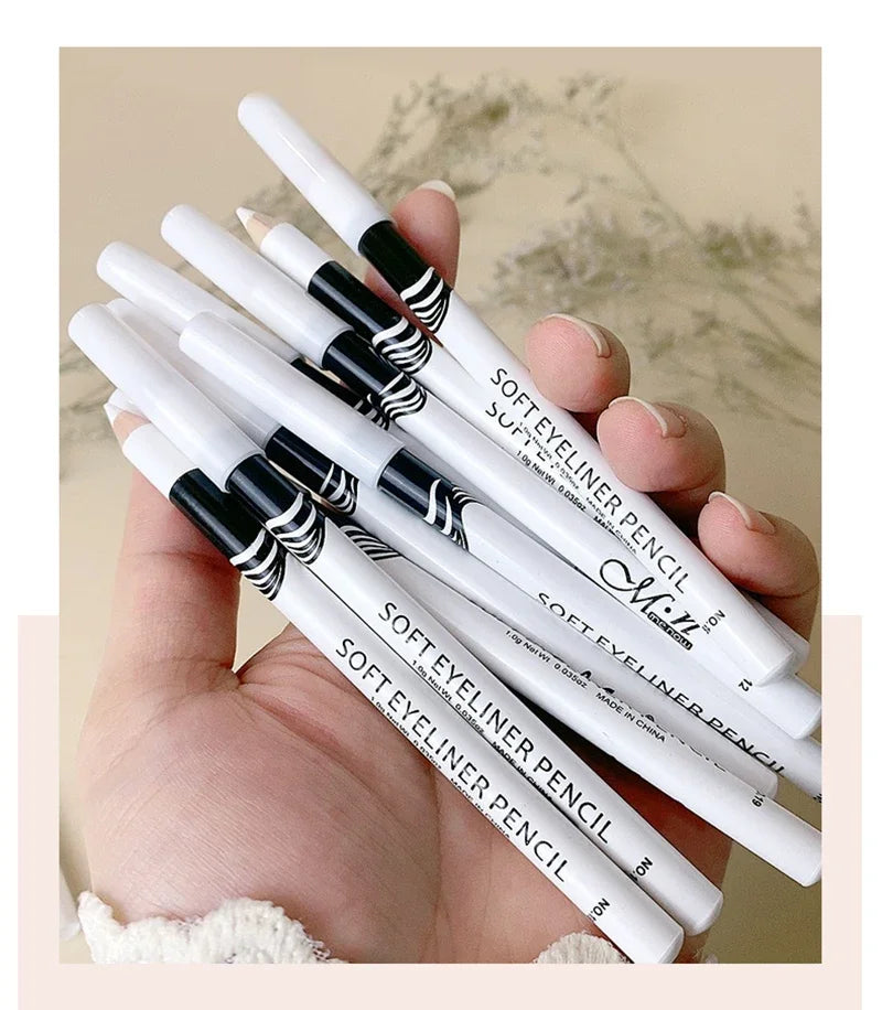 Waterproof White Eye Liner Pencil