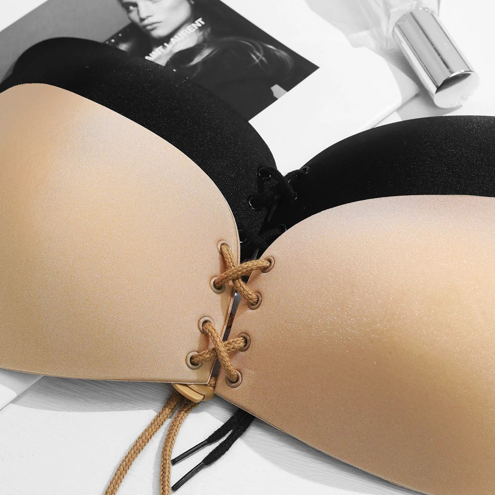 Invisible Strapless Adhesive Stick Bra