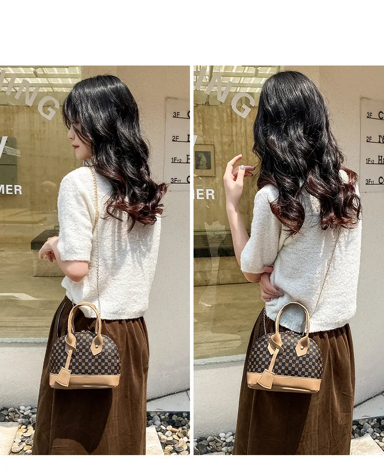 Single Shoulder Crossbody Shell Handbag