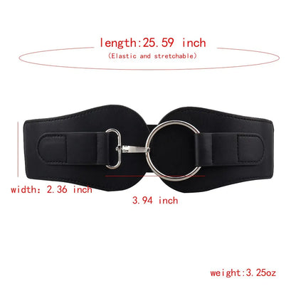 1 Piece Wide Wowen's Belt