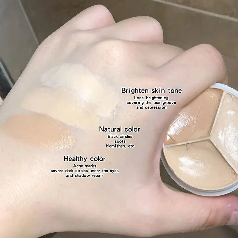 Three Color Concealer Makeup