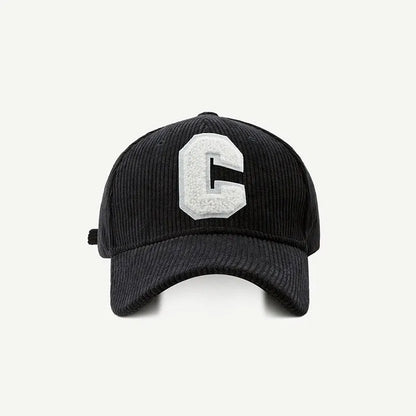 Corduroy Baseball Cap Adjustable