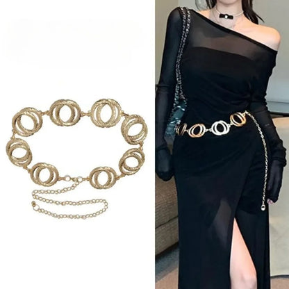 Ring Waist Chain Belt