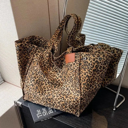 Leopard Pattern Tote Bag