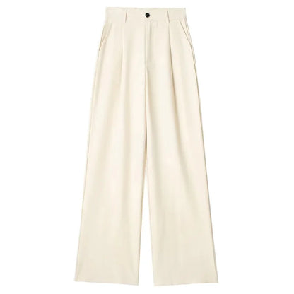 High Waist Baggy Suit Pants