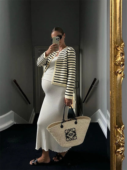 Tossy Striped Knit Set