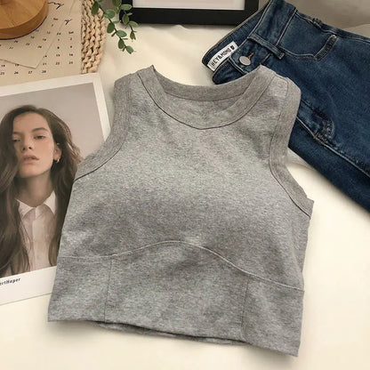 Sports Bra Slim Tube Top