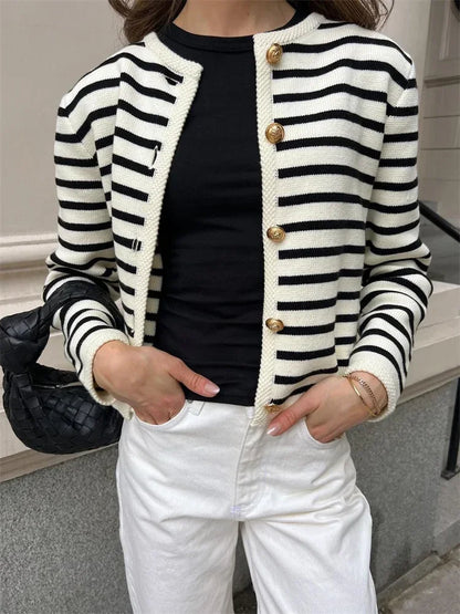 Tossy Striped Knit Set