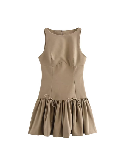 Women's Ruffled Mini Dress